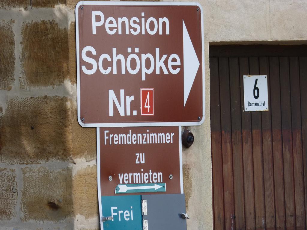 Pension Schoepke Bad Staffelstein Dış mekan fotoğraf